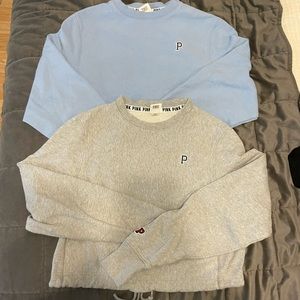 VS Pink Cropped Sweatshirt Bundle